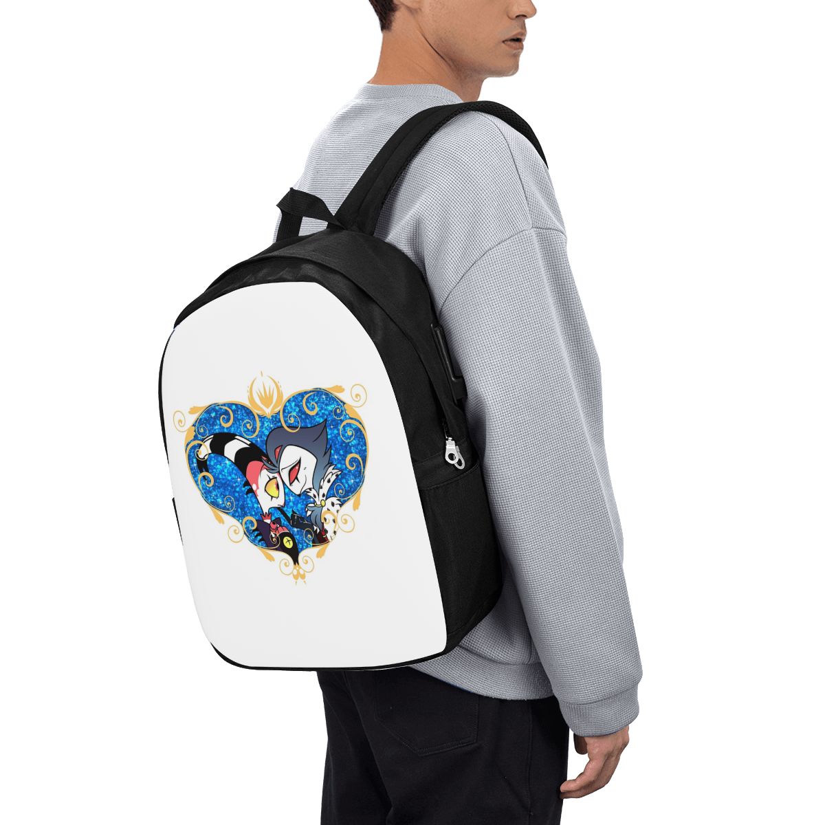 Laptops - Helluva Boss Stolas And Blitzo Heart