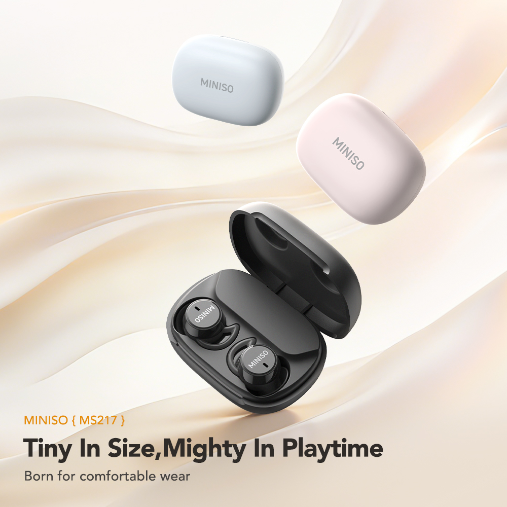 MINISO MS217 Wireless Earbuds: - Sleep Mask Headphones Bluetooth ulasan dan harga