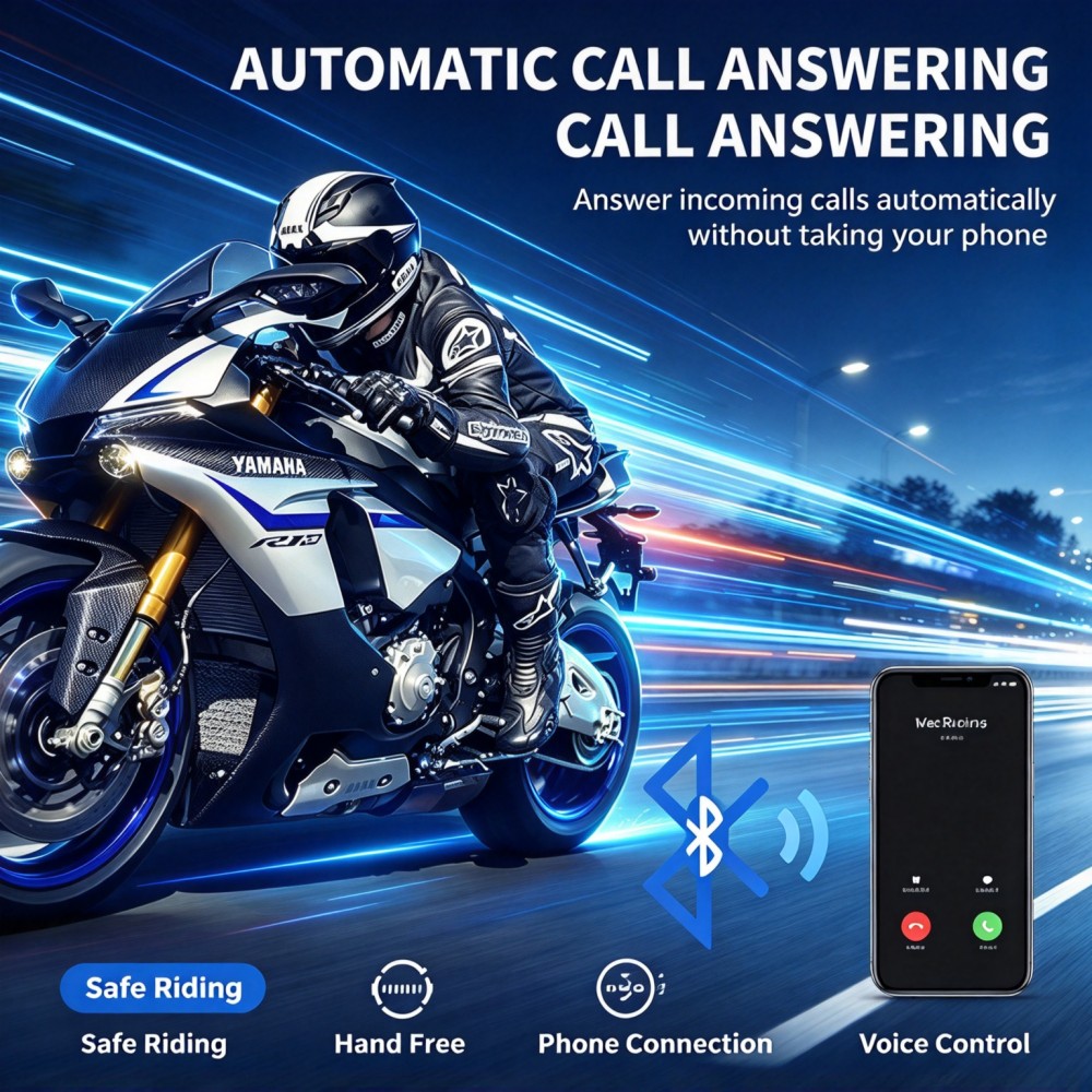 Motorbike Riding Bluetooth Hel - Speakers ulasan dan harga