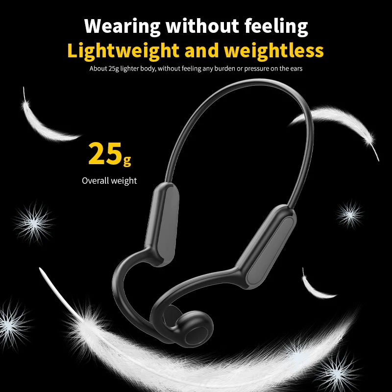 Bone Conduction IPX5 Headphone - Bone Conduction Running Headphones ulasan dan harga