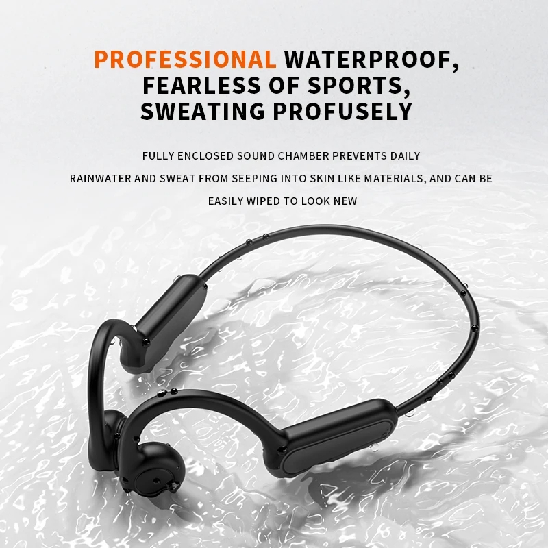 Bone Conduction IPX5 Headphone - Bone Conduction Running Headphones ulasan dan harga