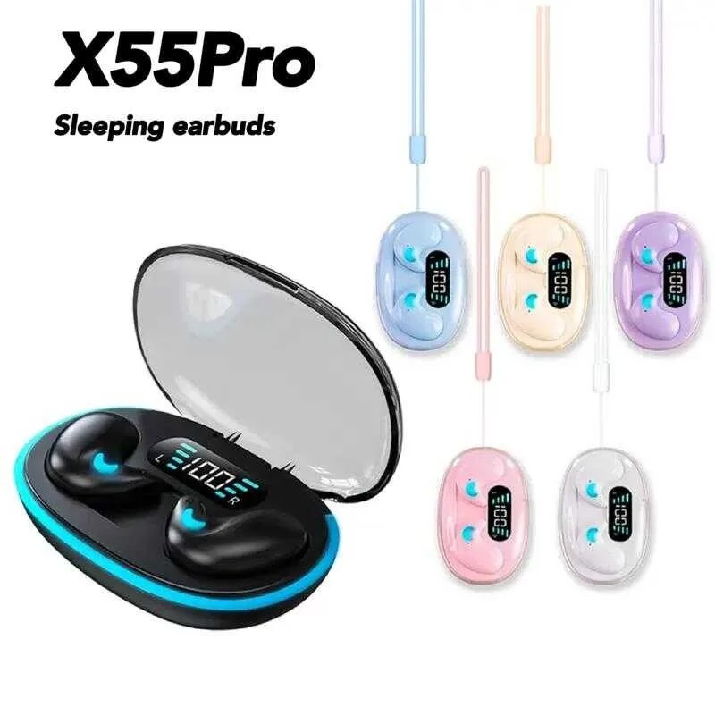 X55pro Sleeping Earbuds Hifi L - Sleep Mask Headphones Bluetooth ulasan dan harga