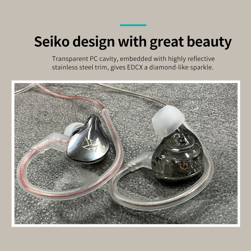 KZ EDCX In-Ear Wired Earphone  - In Ear Monitors For Singers ulasan dan harga