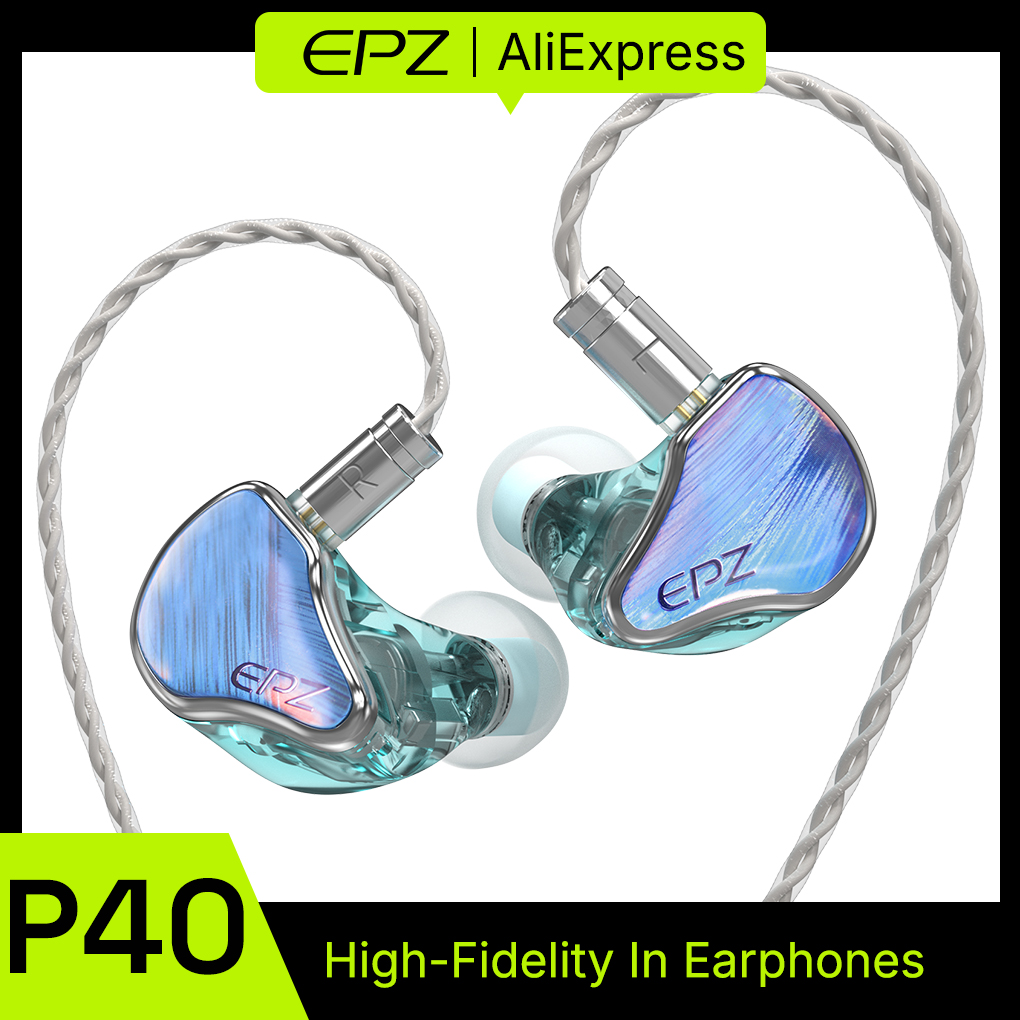 EPZ P40 Hybrid IEM 2DD+Planar+ - Planar Magnetic Iem Earphones ulasan dan harga