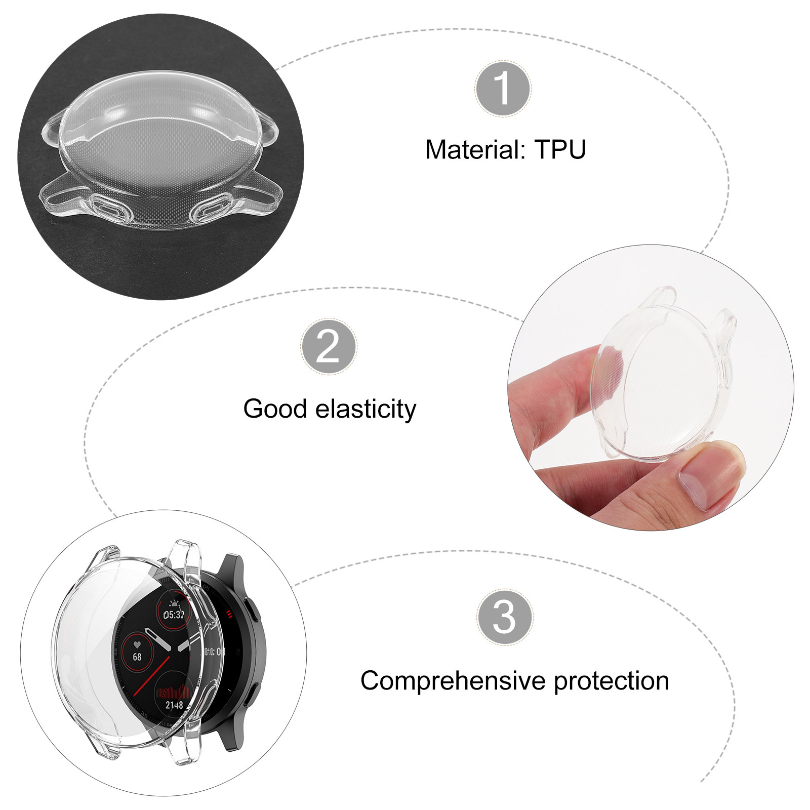 High End Tpu Smartwatch Protec - Smartwatches ulasan dan harga