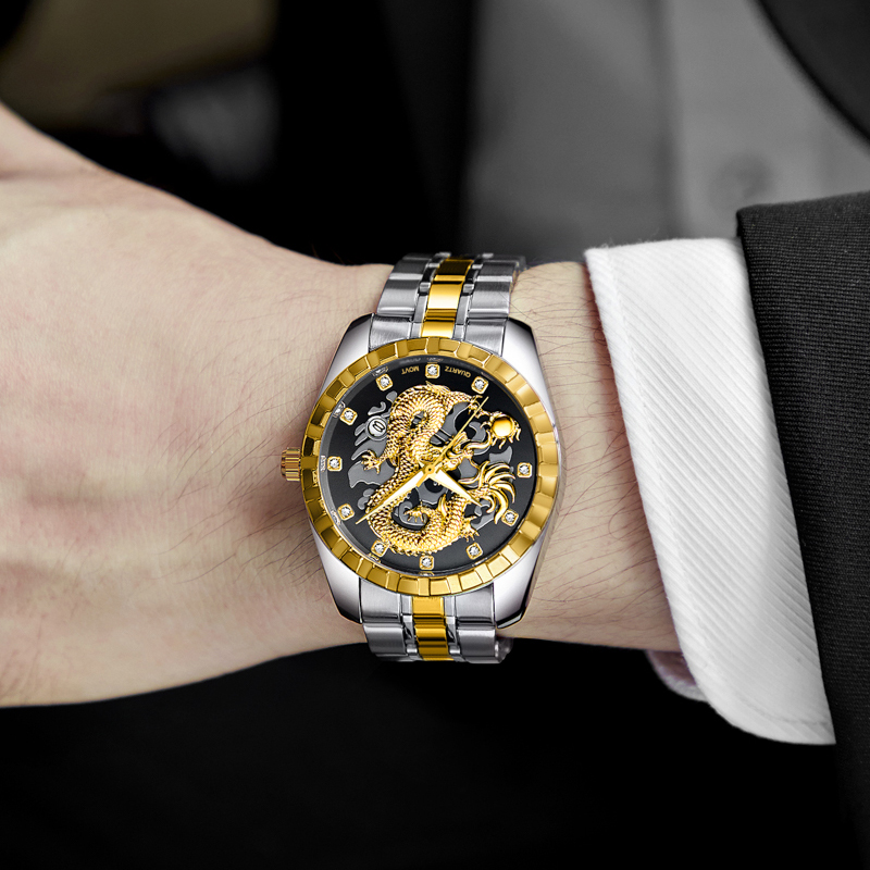 Men's Watch Golden Dragon Watc - Smartwatches ulasan dan harga