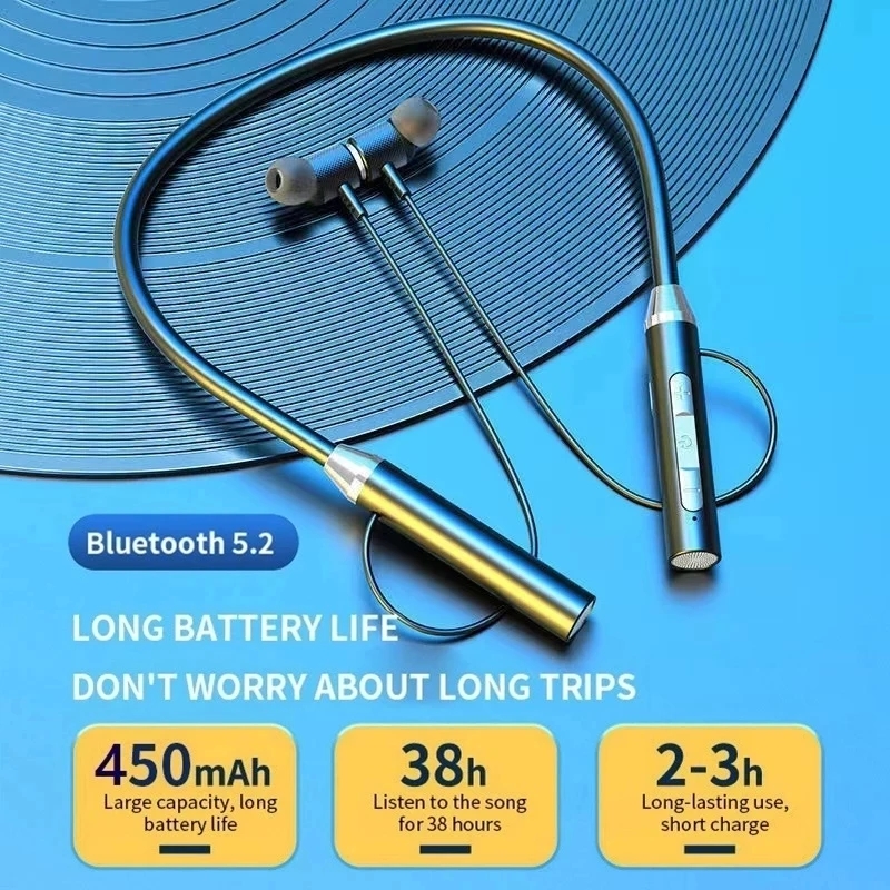 Wireless Headphones Bluetooth  - Magnetic Neckband Sports Earphones ulasan dan harga