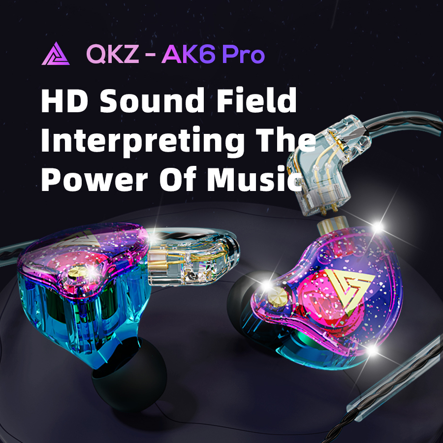 QKZ Original AK6 Pro EDX Pro I - In Ear Monitors For Singers ulasan dan harga