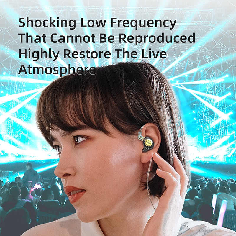 KZ EDX PRO Dynamic Earphones H - In Ear Monitors For Singers ulasan dan harga