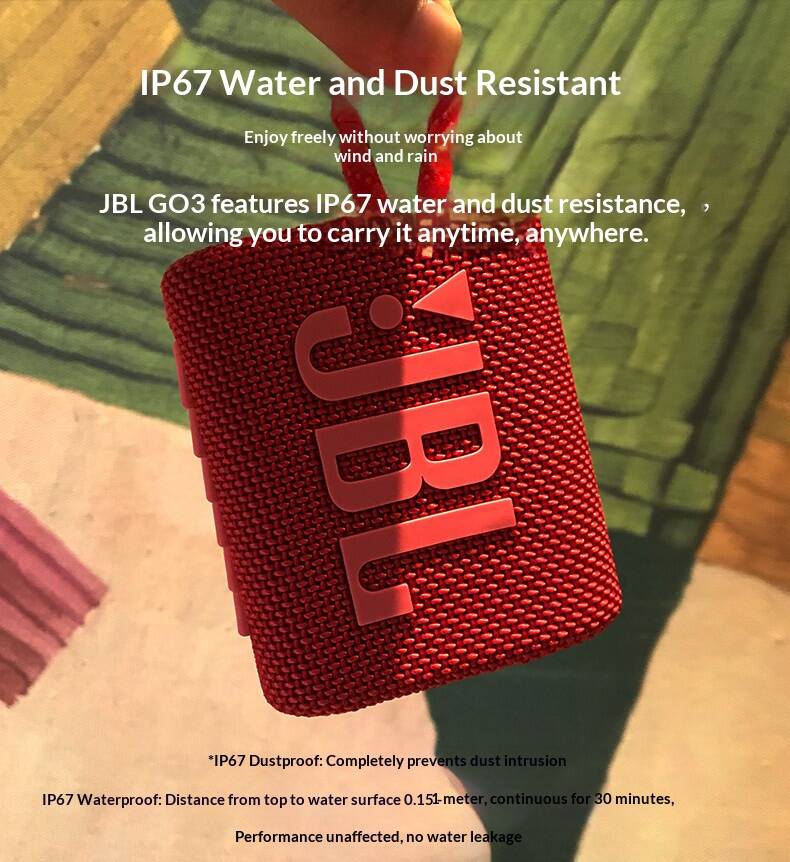 Beach Home Box JBL GO3 Bluetoo - Portable Bluetooth Speaker Waterproof Ipx7 ulasan dan harga