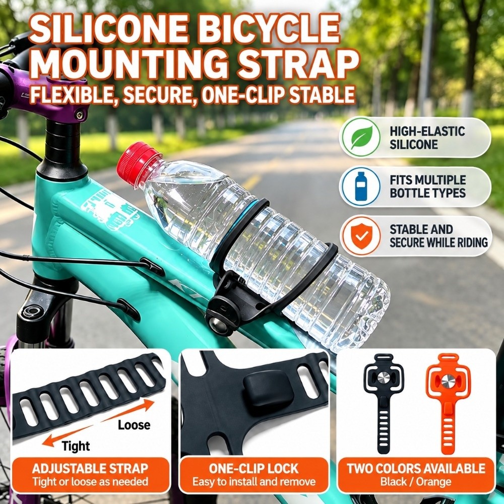 Silicone Bike Phone Holder Ant - Speakers ulasan dan harga