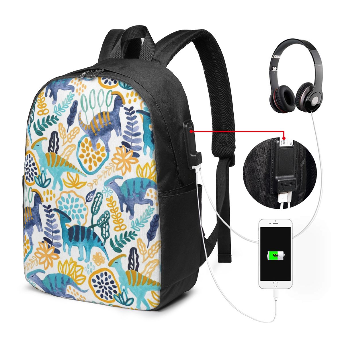 Gouache Parasaurolophuses Back - Laptops ulasan dan harga