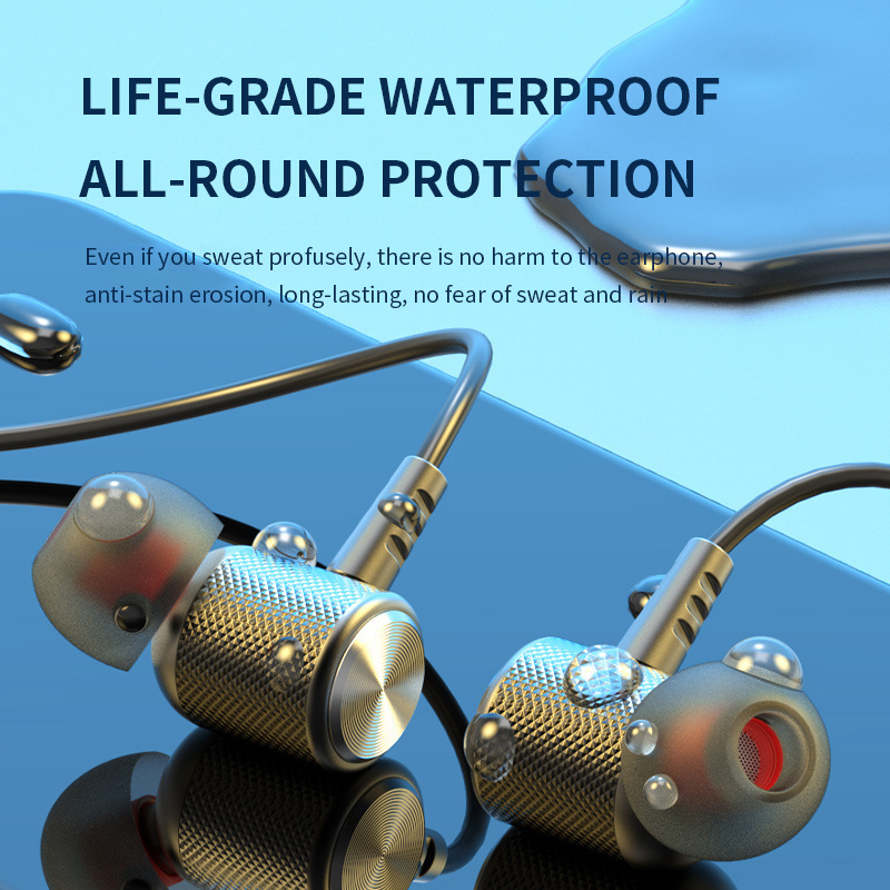Wireless Headphones Bluetooth  - Magnetic Neckband Sports Earphones ulasan dan harga