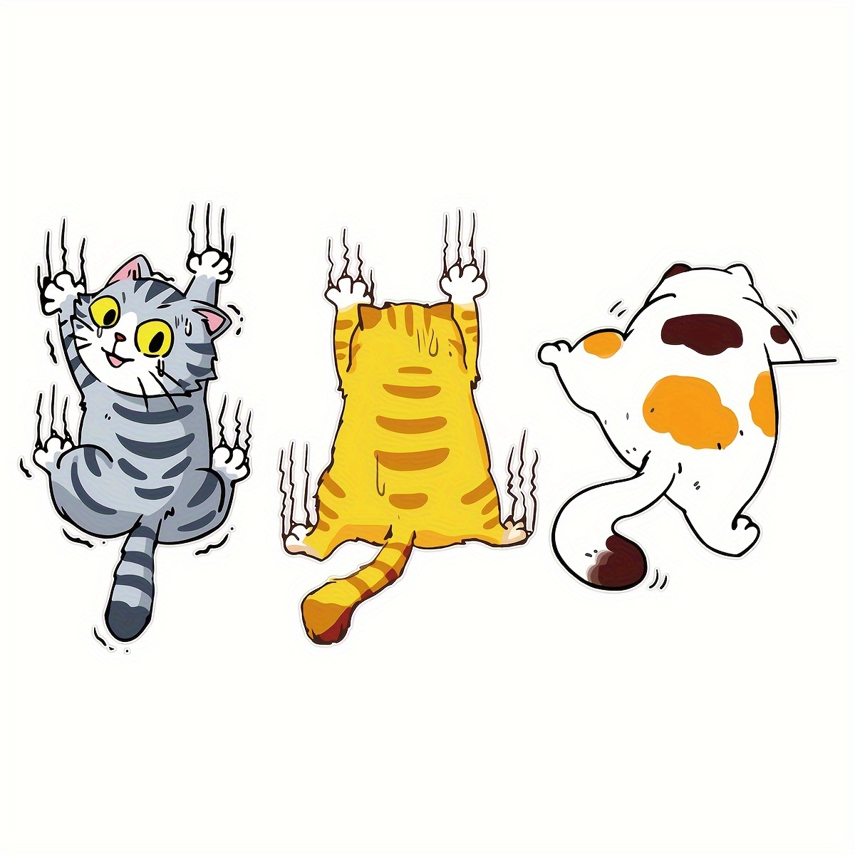 1set 2D Flat Funny Climbing Ca - Laptops ulasan dan harga