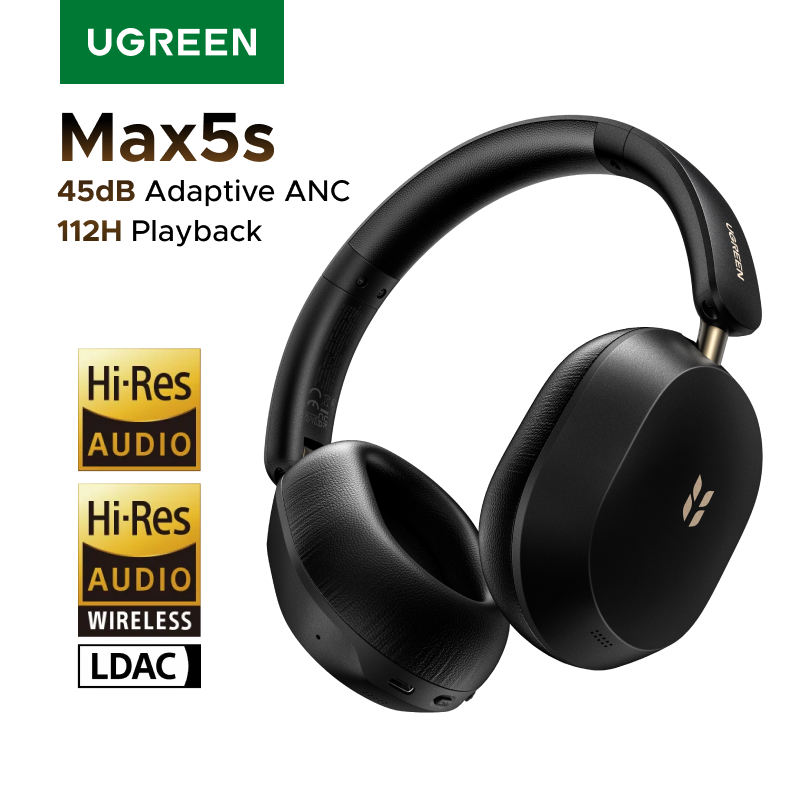 2026 Newly Upgraded UGREEN Max - Anc Wireless Over Ear Headphones ulasan dan harga